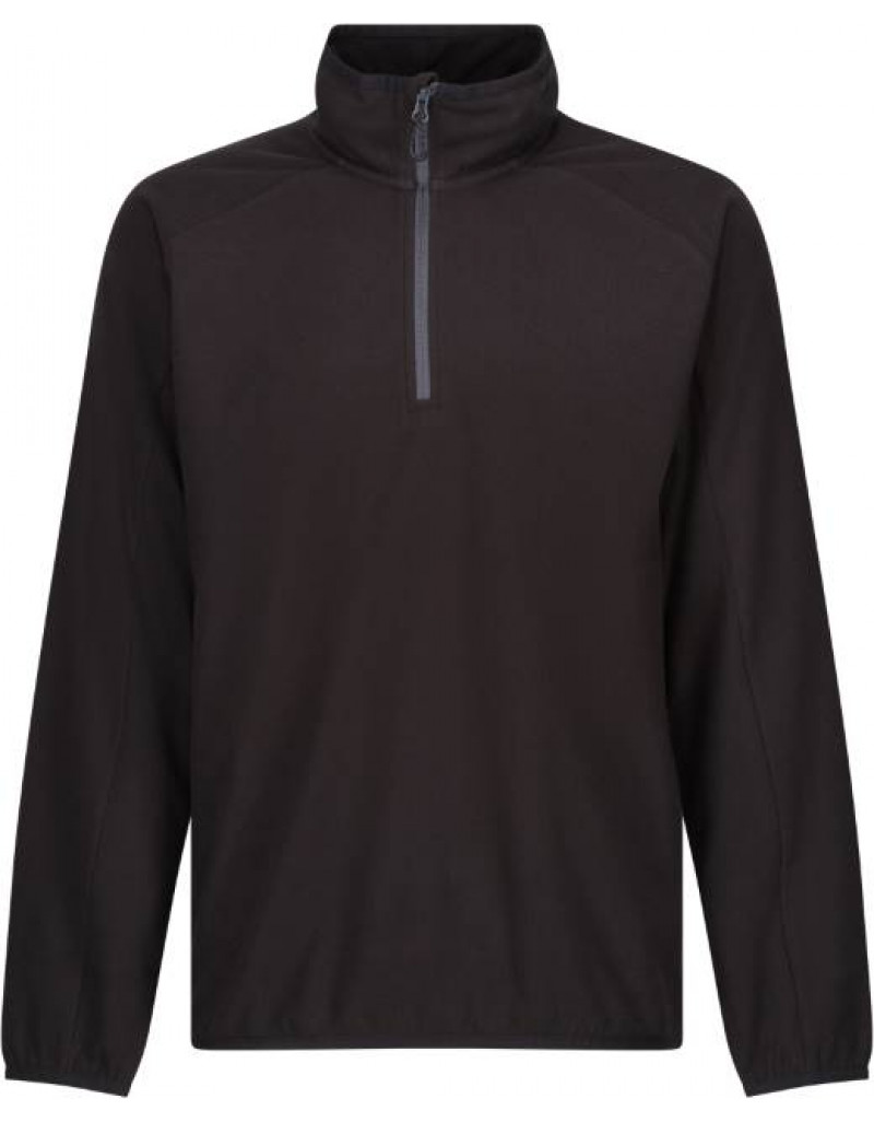 Fleece structurat cu 1/4 fermoar„Navigate”